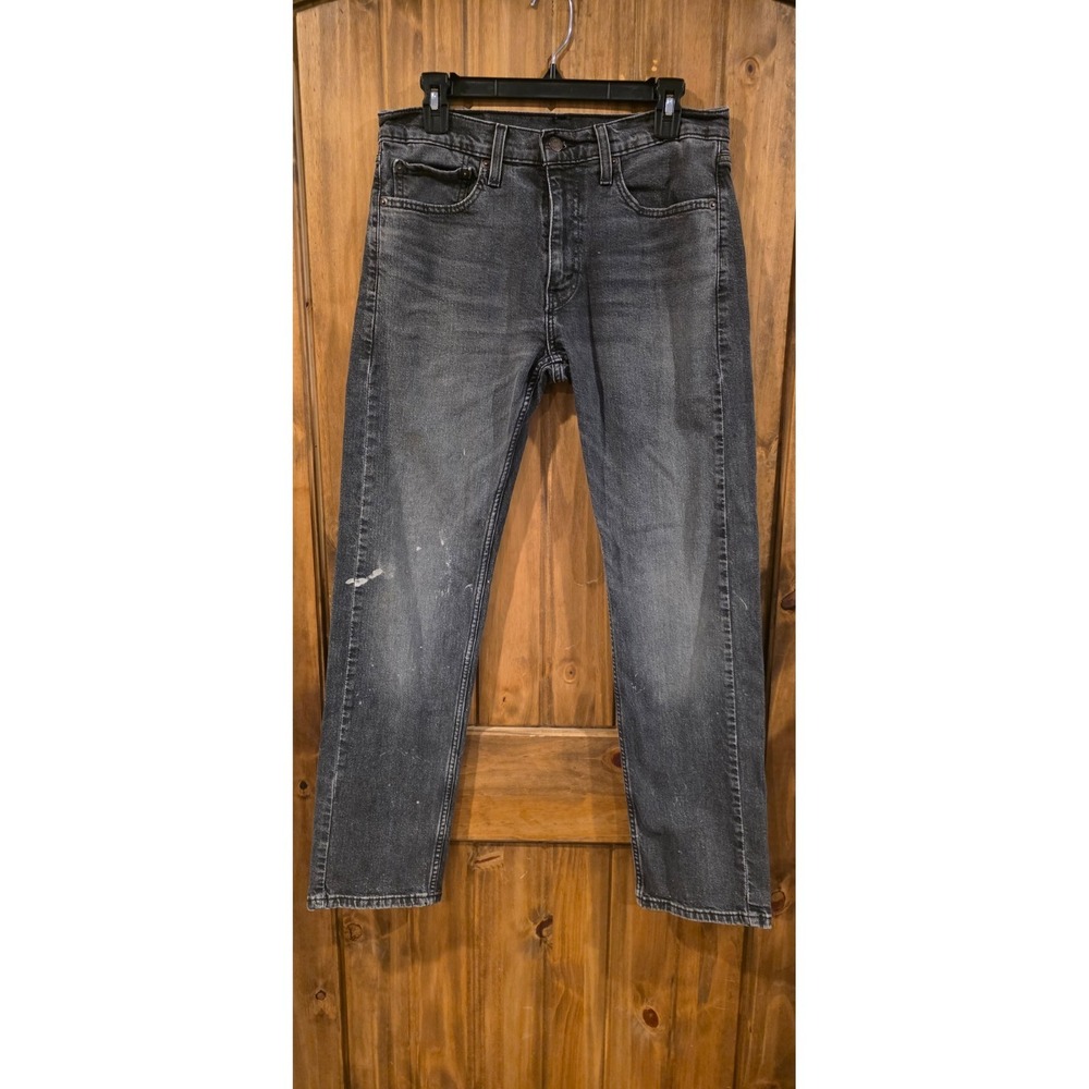 Levi's 505 Jeans Mens‎ 31x32 Dark Gray Denim Straight Leg Comfort Everyday VTG